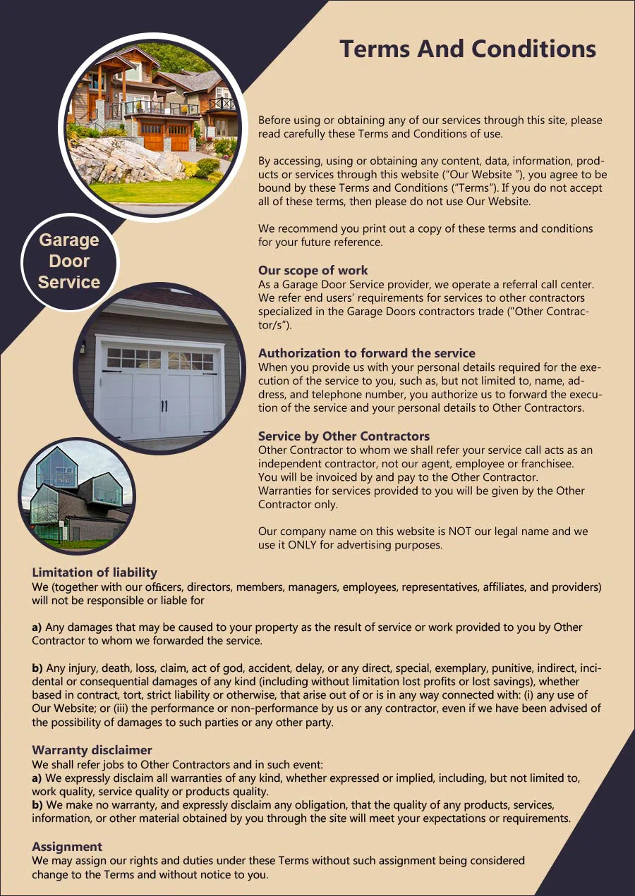 Garage Door Mobile Service Ridgefield, WA 360-514-9020